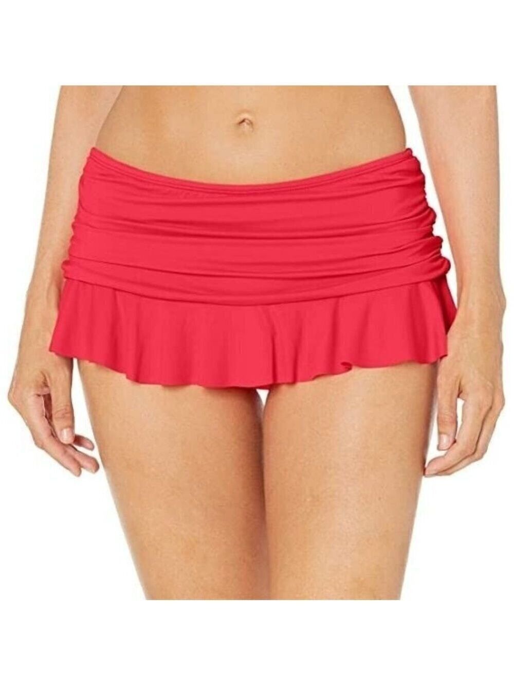 𝅺LA Blanca Skirted Bikini Bottom Women BNWOT Hipster